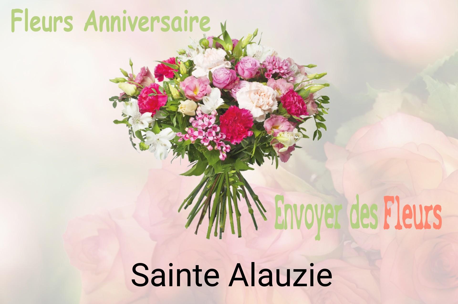 Bouquet de fleurs d’anniversaire livré à Sainte-Alauzie
