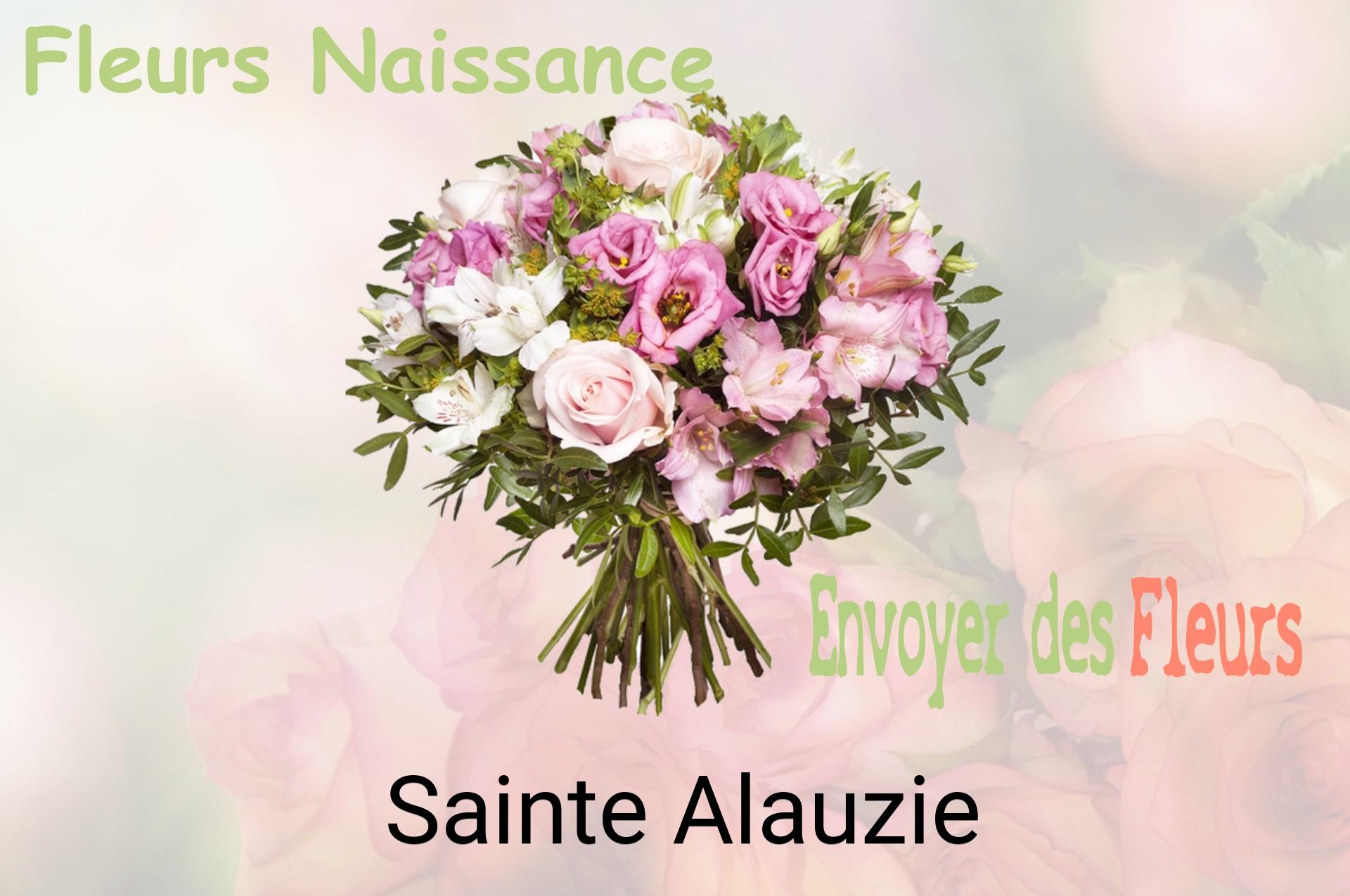 Bouquet de fleurs de naissance livré à Sainte-Alauzie